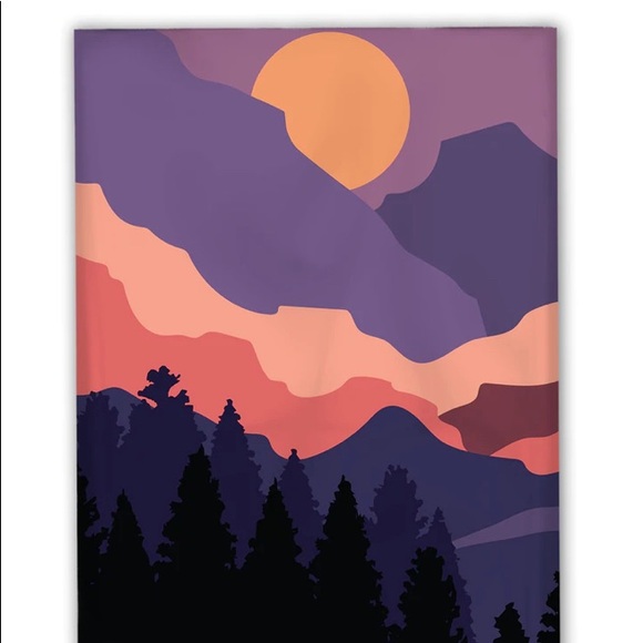 25 10X13 Bags Poly Mailers, Mountain Sunset Shipping Envelopes PRICE FIRM Fall - Picture 10 of 10